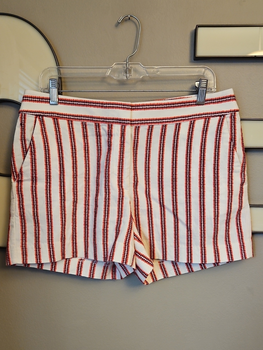 LOFT Striped Shorts